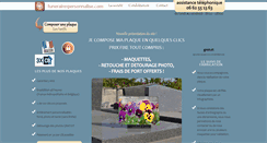 Desktop Screenshot of funeraire-personnalise.com